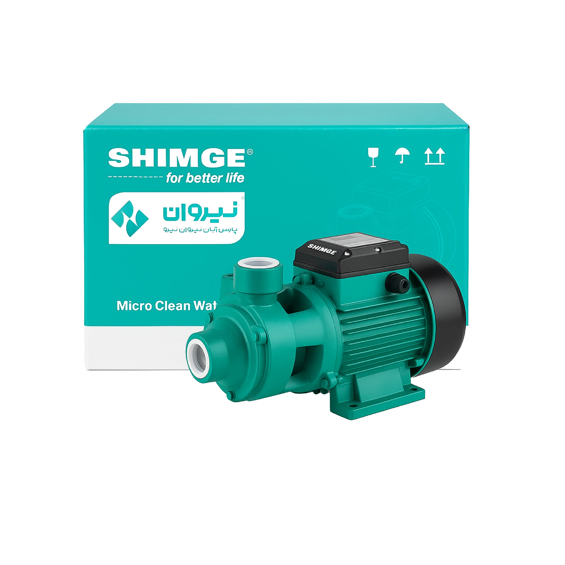 پمپ نیم‌ اسب‌ محیطی‌ شیمجه مدلQB60L1